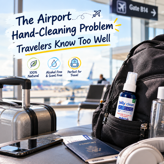 The Airport Hand-Cleaning Problem Travelers Know Too Well