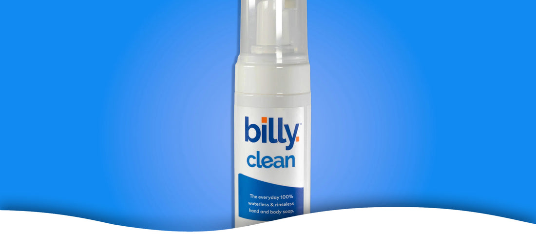 A better way to get clean.  Introducing Billy Clean.