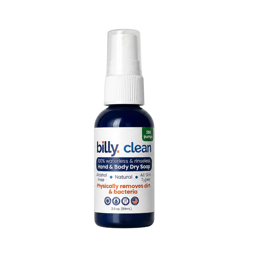 Billy Clean Spray Out & About- 2 oz | 250 Uses
