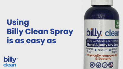 Billy Clean Spray On-the-Go   1 oz | 125 Uses